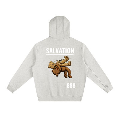 Fleeced High Neck Hoodie