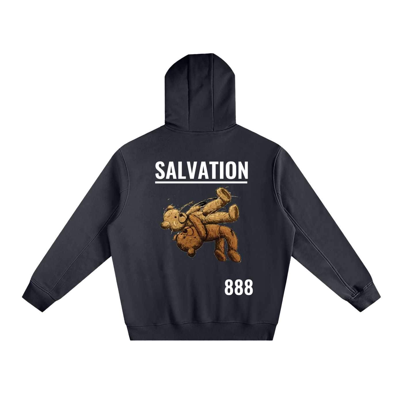 Fleeced High Neck Hoodie