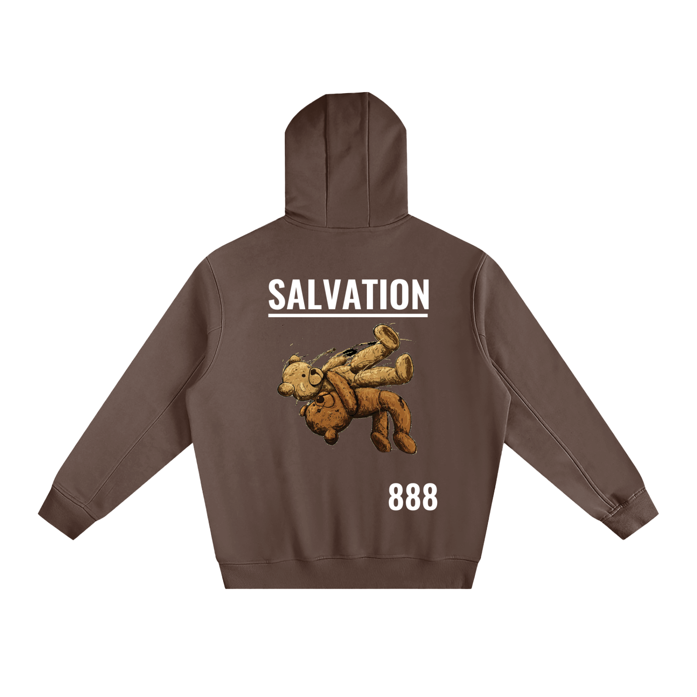Fleeced High Neck Hoodie