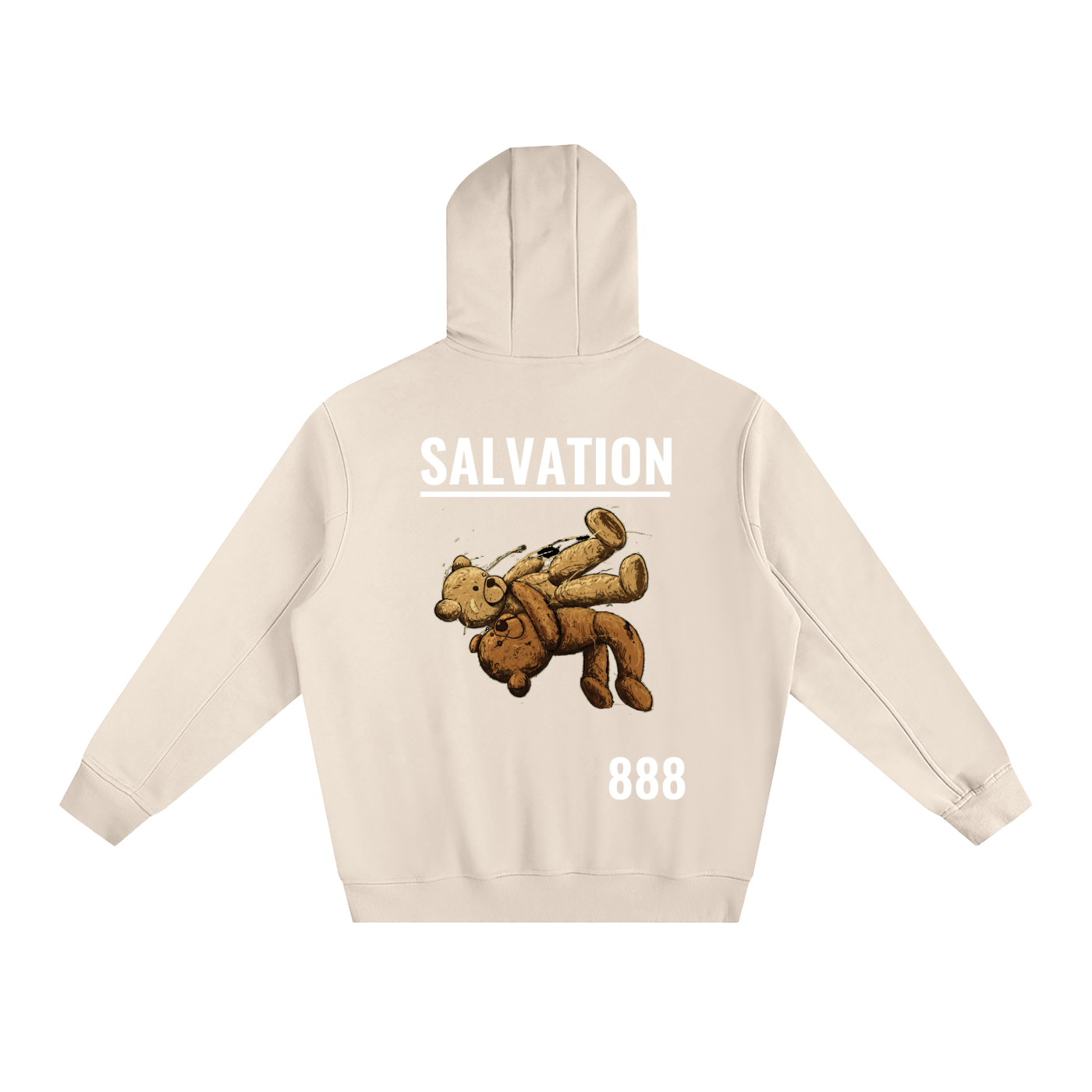 Fleeced High Neck Hoodie